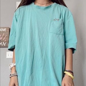 Embroidered Shark Pocket Tshirt
